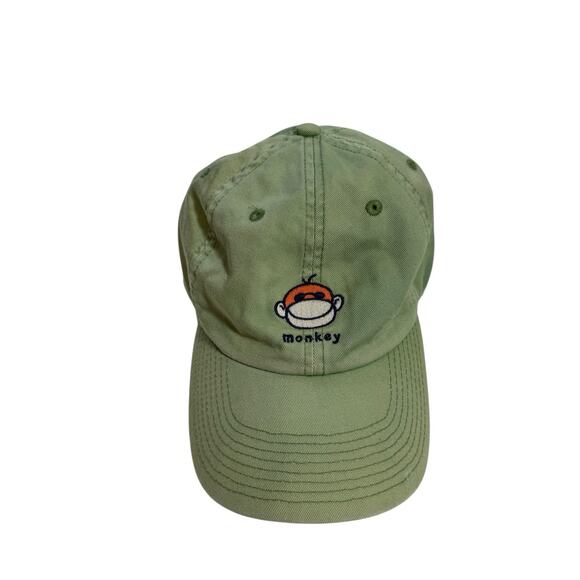 Life Is Good Novelty Monkey Hat Cap Do What You Like, Like What You Do Green - Picture 1 of 7
